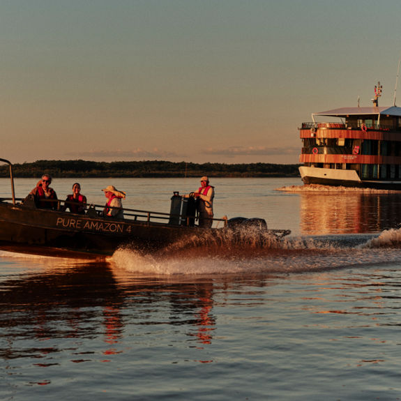 The Pure Amazon is now sailing its namesake waterway in Peru.