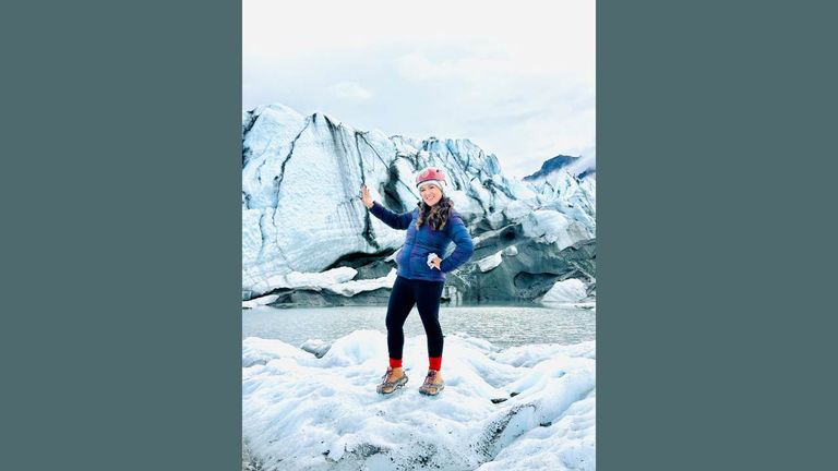Advisor Melanie Rodriguez says Salmon Berry Travel and Tours inspired her to conquer fears, including hiking on a glacier.
