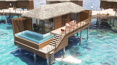 One of the newest overwater bungalow options is at Princess Senses the Mangrove.