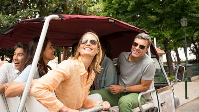 Fifty-five percent of respondents identified small-group tours as the most attractive touring style.