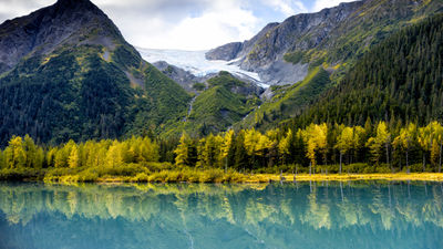 September in Alaska brings incredible foliage.