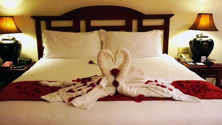 If notified in advance, the resort can provide special decorations for those celebrating a special occasion. // © 2017 Janice Mucalov