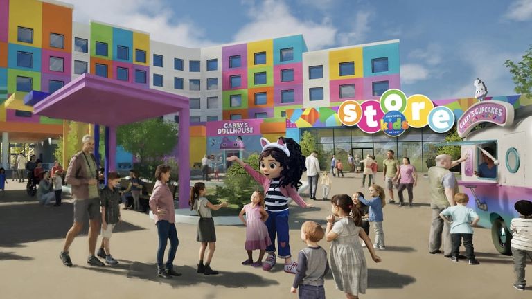 Isle of Curiosity is designed for kids to roam freely and interact with favorite characters.