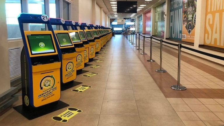 Jamaica is the first Caribbean island to have facial recognition at its airports.