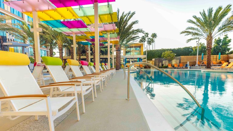 Kids can splash around in the main pool.