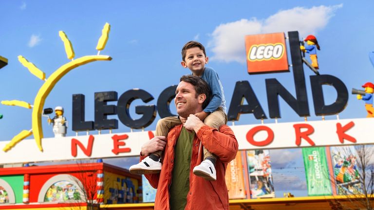 Legoland parks are designed specifically for families with kids ages 2-12.
