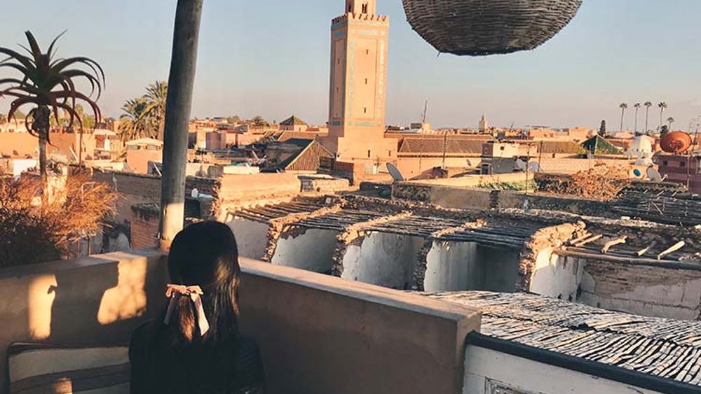 Many restaurants in Marrakech are as beautiful as the food they serve, including Atay Cafe Food in the Old Medina. // © 2018 Valerie Chen