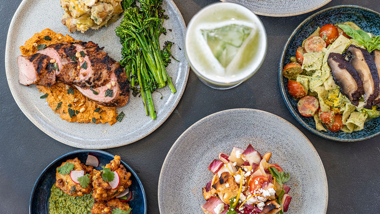 On-site dining has a Southwestern flair.