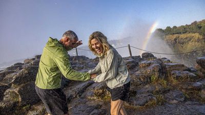 The new Geluxe Collection trip to Zimbabwe and Botswana begins and ends at Victoria Falls.