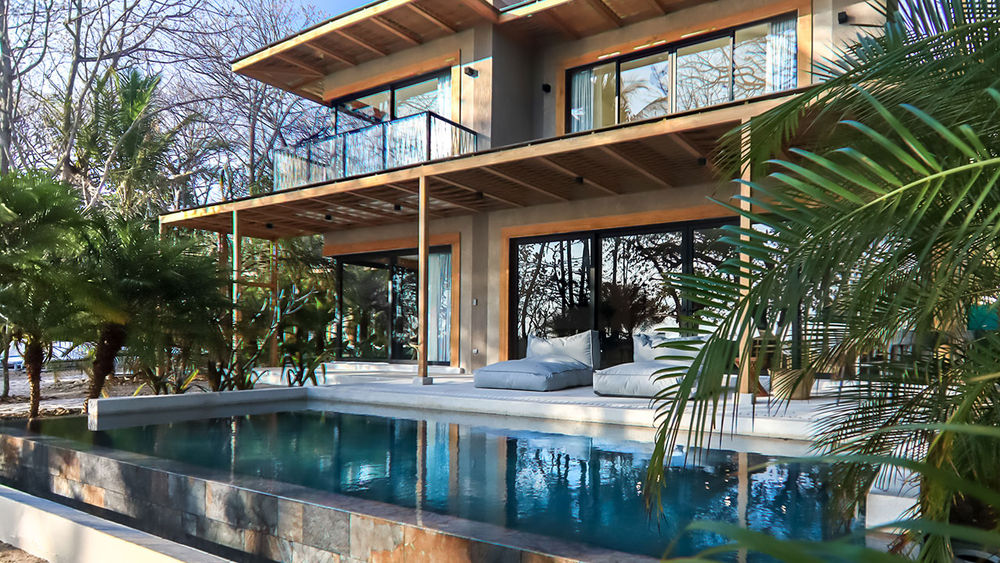 Luxurious beachfront villas at Nantipa come with a private pool.