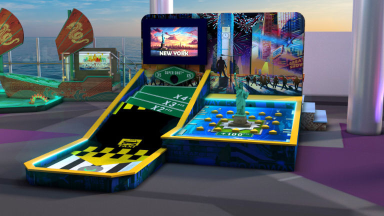 Tee Time will consist of 12 holes across two decks.