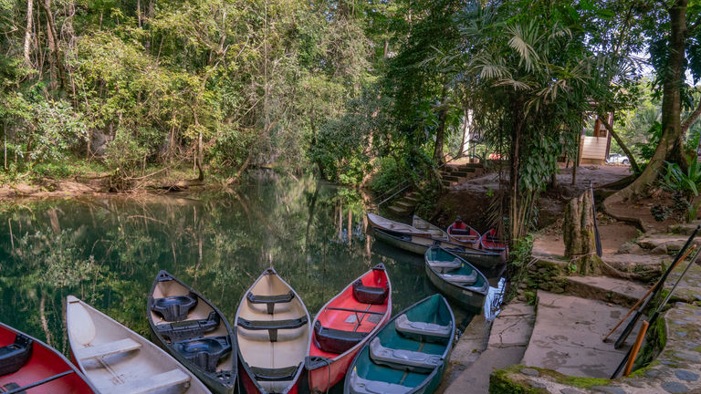 The Barton Creek Cave is a site heavily used by the Maya people.
