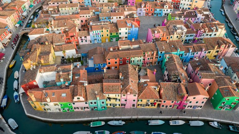 The coloful island of Burano is one of the lesser-known stops on this Venice Lagoon itinerary.