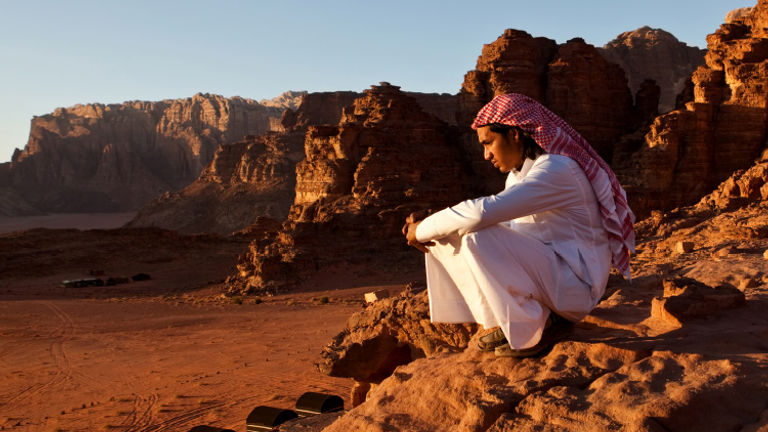 The Meaningful Travel Map of Jordan includes Bedouin camps and other local groups. // © 2018 Getty Images