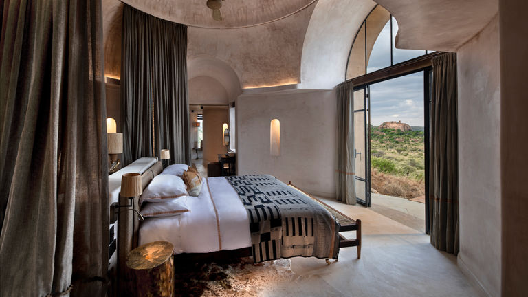 The property features 14 suites, including one family suite, each equipped with private plunge pools.