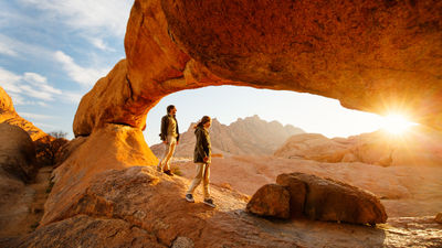 Hiking is among the top trending adventure travel activities.