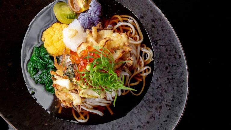 World-renowned Japanese chef Nobu Matsuhisa's Sensei by Nobu serves a wellness-focused menu.